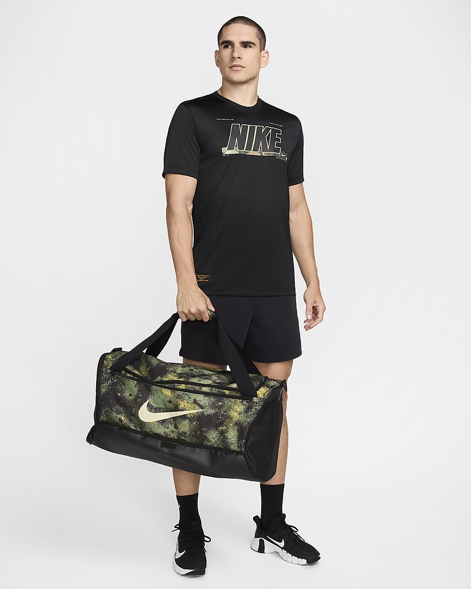 Nike shops camo gym bag